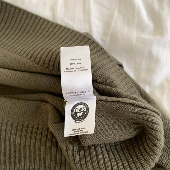 Everlane Felted Merino Hoodie Men’s Medium – NEW - Picture 4 of 5